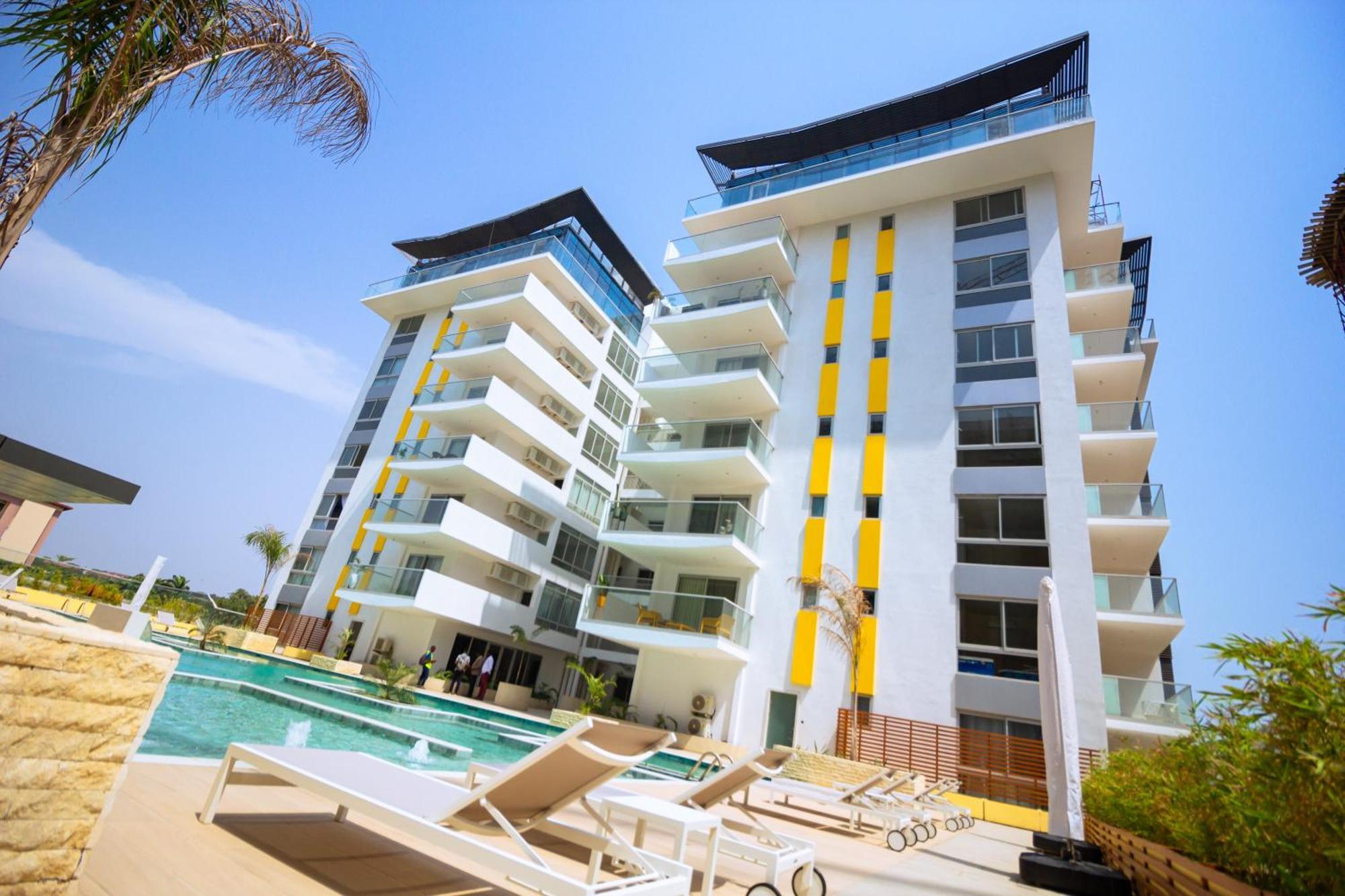 The Pavilion 1Bdr Luxury Apt Accra Exteriör bild